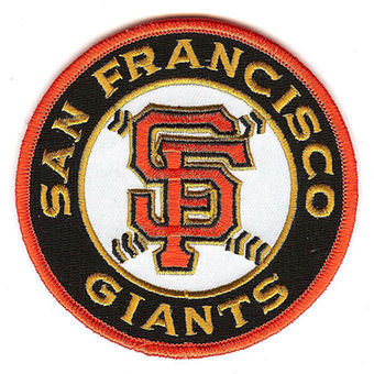 San Francisco Giants SF Circle Emblem Sleeve stiched Patch