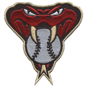 Arizona Diamondbacks Tan Border Logo stiched Patch