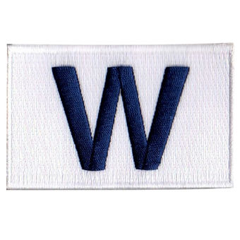 Chicago Cubs W Flag stiched Patch