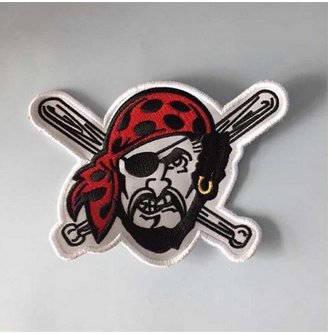 Stitched MLB Pittsburgh Pirates Team Logo Jersey Sleeve Patch