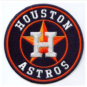 Stitched MLB Houston Astros Team Logo Jersey Sleeve Patch