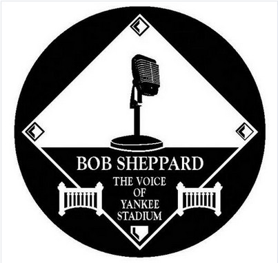 Stitched BOB Sheppard The Voice Of Yankees Stadium Jersey Patch