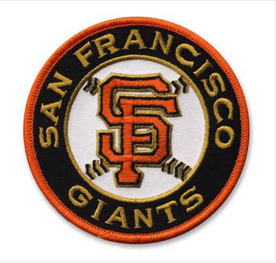 Stitched MLB San Francisco Giants Road Sleeve Patch