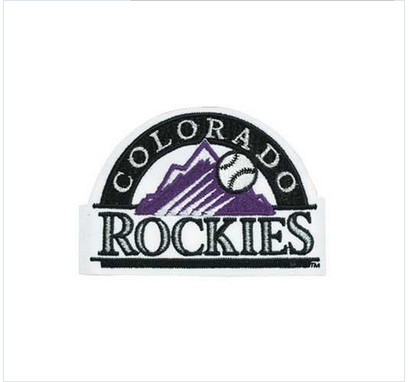 Stitched MLB Colorado Rockies Sleeve Jersey Patch
