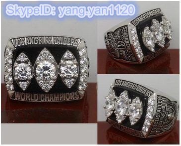 1983 NFL Super Bowl XVIII Los Angeles Raiders Championship Ring