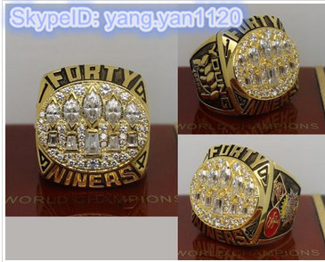 1994 NFL Super Bowl XXIX San Francisco 49ers Championship Ring