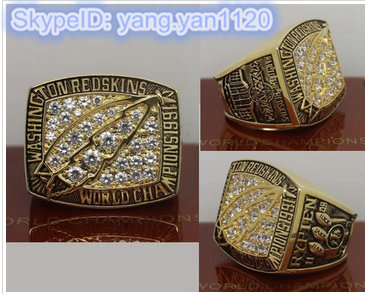 1991 NFL Super Bowl XXVI Washington Redskins Championship Ring