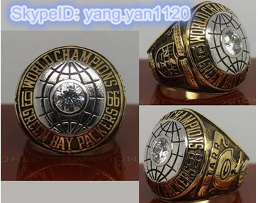 1966 NFL Super Bowl I Green Bay Packers Championship Ring