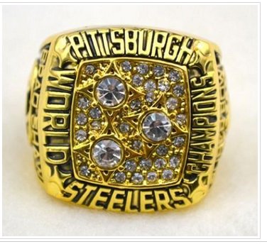 NFL Pittsburgh Steelers World Champions Gold Ring_3