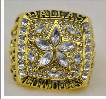 NFL Dallas Cowboys World Champions Gold Ring_4