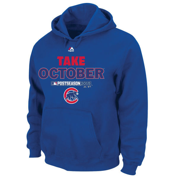 Chicago Cubs Royal Men's Pullover Hoodie