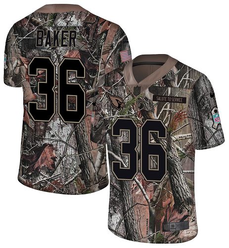 Nike Cardinals #36 Budda Baker Camo Men's Stitched NFL Limited Rush Realtree Jersey Nike Cardinals #36 Budda Baker Camo Men's Stitched NFL Limited Rush Realtree Jersey