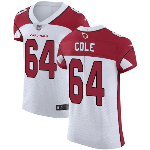 Nike Cardinals #64 Mason Cole White Men's Stitched NFL Vapor Untouchable Elite Jersey Nike Cardinals #64 Mason Cole White Men's Stitched NFL Vapor Untouchable Elite Jersey