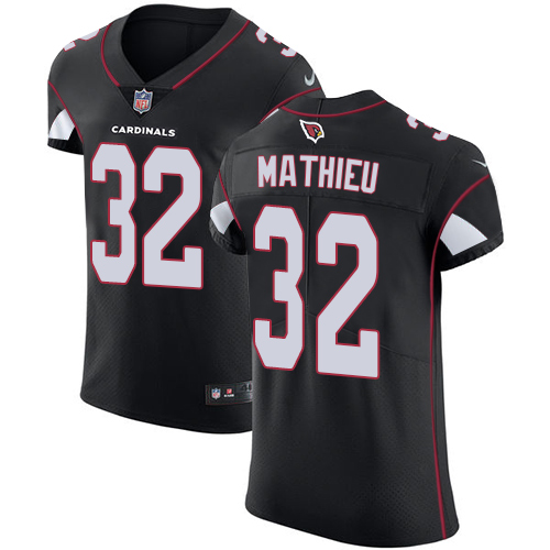 Nike Cardinals #32 Tyrann Mathieu Black Alternate Men's Stitched NFL Vapor Untouchable Elite Jersey Nike Cardinals #32 Tyrann Mathieu Black Alternate Men's Stitched NFL Vapor Untouchable Elite Jersey