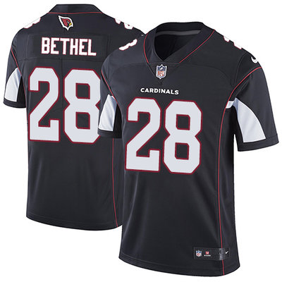 Nike Cardinals #28 Justin Bethel Black Alternate Men's Stitched NFL Vapor Untouchable Limited Jersey Nike Cardinals #28 Justin Bethel Black Alternate Men's Stitched NFL Vapor Untouchable Limited Jersey