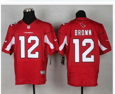NEW Arizona Cardinals #12 John Brown Red Team Color NFL Elite Jersey NEW Arizona Cardinals #12 John Brown Red Team Color NFL Elite Jersey