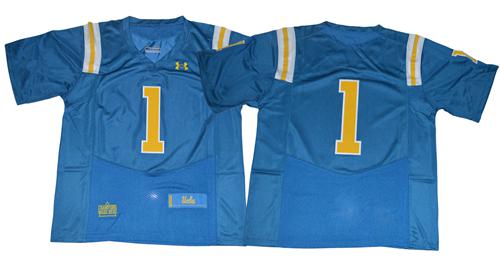 Bruins #1 Blue Under Armour Premier Stitched NCAA Jersey