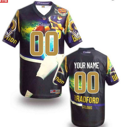 Nike Los Angeles Rams Customized Jersey (18)