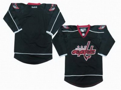 Washington Capitals blank black jersey