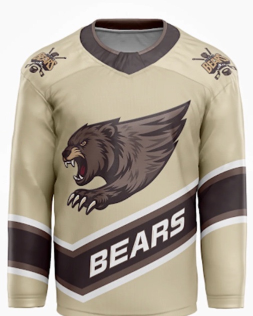 Custom Hershey bears Washington Capitals Jersey