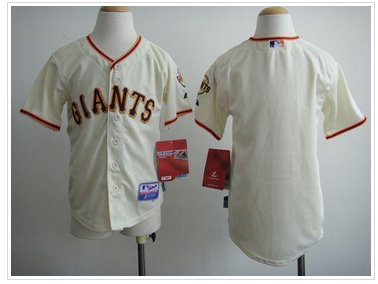 Youth MLB San Francisco Giants Blank Cream Cool Base Baseball Jersey Youth MLB San Francisco Giants Blank Cream Cool Base Baseball Jersey