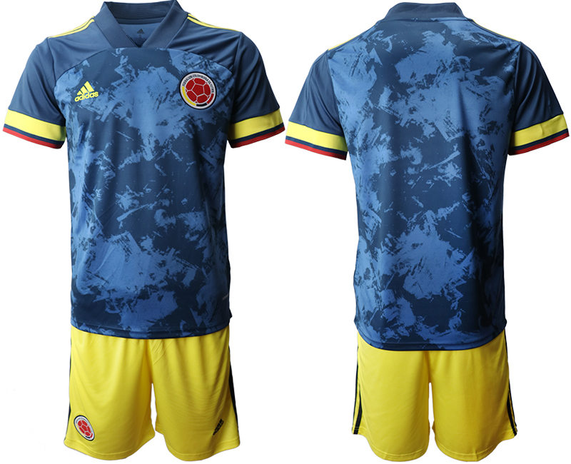 Men's Colombia Blank away Jersey