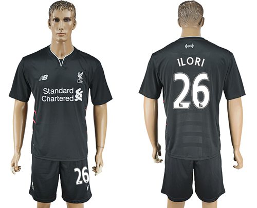 Liverpool #26 Ilori Away Soccer Club Jersey