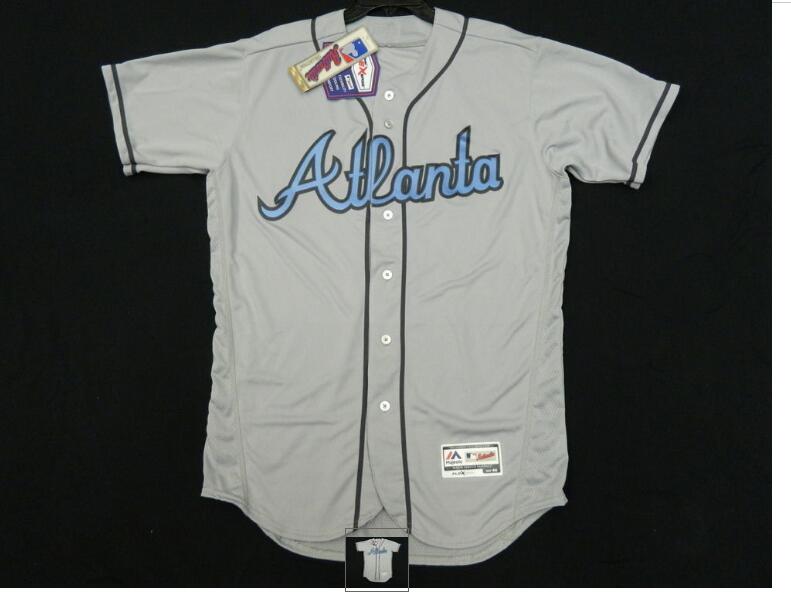 Atlanta Braves Customized Jersey - Gray