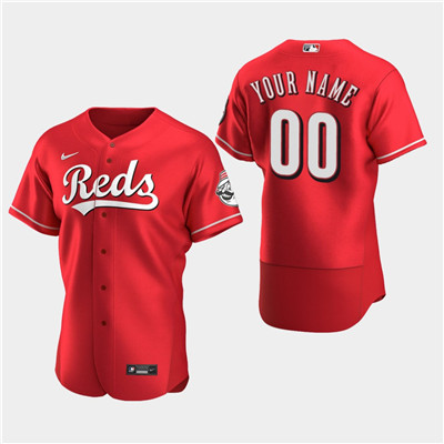 Men's Custom Cincinnati Reds Custom Alternate Flexbase Jersey