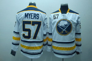 Buffalo Sabres Jerseys 57 Tyler Myers Away White Jersey