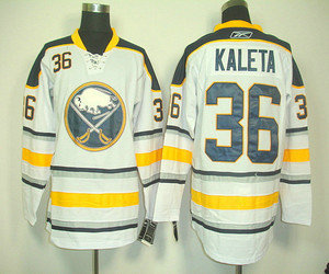 Buffalo Sabres 36 Kaleta White nhl jerseys
