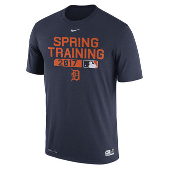 Men's Detroit Tigers Nike Navy Authentic Collection Legend Team Issue Performance T-Shirt