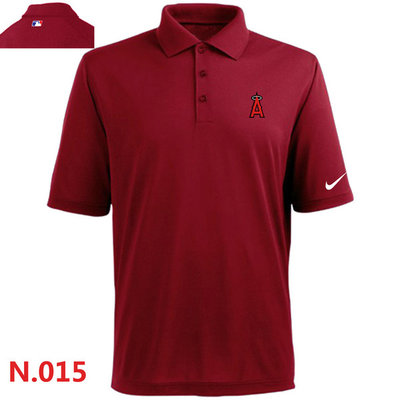 Nike Los Angeles Angels Men's Red Polo Shirt