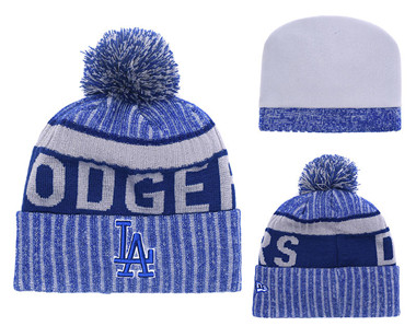 MLB Los Angeles Dodgers Team Logo Knit Hat 986