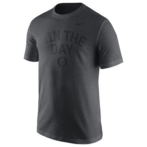 Oregon Ducks Local Verbiage T-Shirt Charcoal