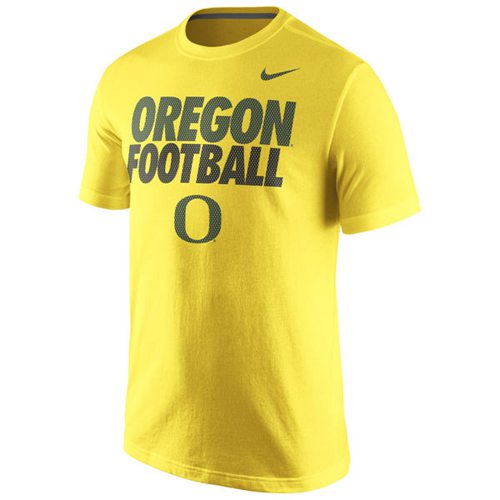 Oregon Ducks Practice T-Shirt Yellow