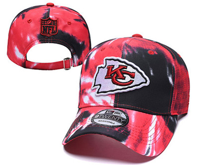 Chiefs Team Logo Red Peaked Adjustable Hat YD