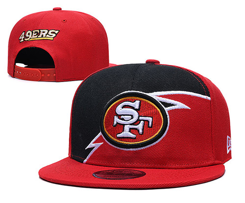 49ers Team Logos Adjustable Red Hat GS 1 49ers Team Logos Adjustable Red Hat GS 1