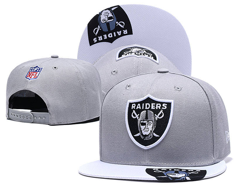 NFL Oakland Raiders Team Logo Black Adjustable Hat