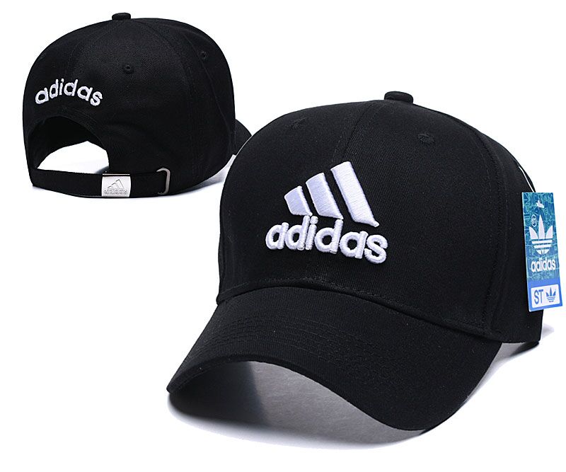 Adidas Originals Black Peaked Adjustable Hat (8)
