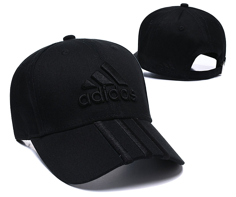 Adidas Originals Black Peaked Adjustable Hat 12
