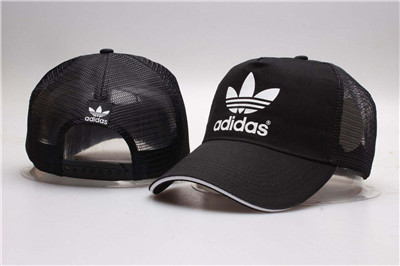 Adidas Fresh Logo Black Adjustable Hat YP