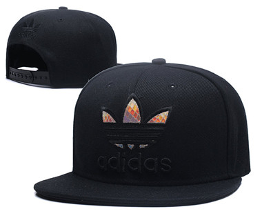 Adidas Originals Black Snapback Adjustable Hat 9