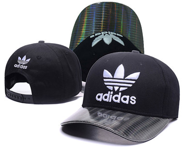 Adidas Team Logo Black Adjustable Hat