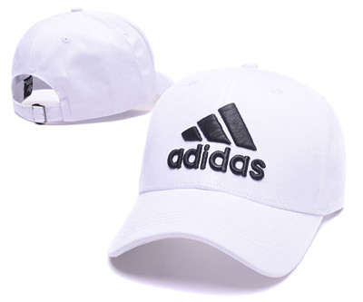 Adidas Sports Logo White Adjustable Hat SG