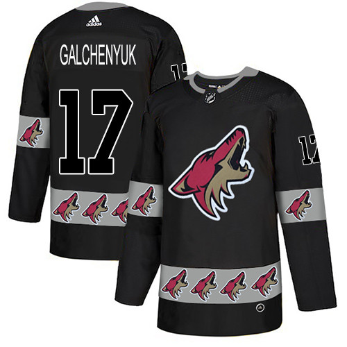 Adidas Coyotes #17 Alex Galchenyuk Black Authentic Team Logo Fashion Stitched NHL Jersey Adidas Coyotes #17 Alex Galchenyuk Black Authentic Team Logo Fashion Stitched NHL Jersey