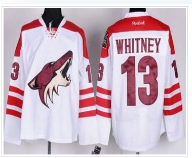 Phoenix Coyotes #13 Ray Whitney White Road Hockey Jersey