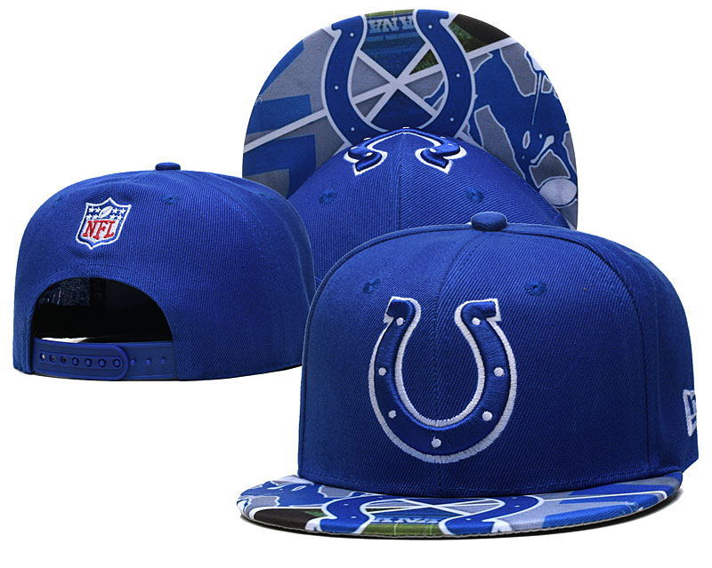 Colts Team logo Snapback Hat--LH Colts Team logo Snapback Hat--LH