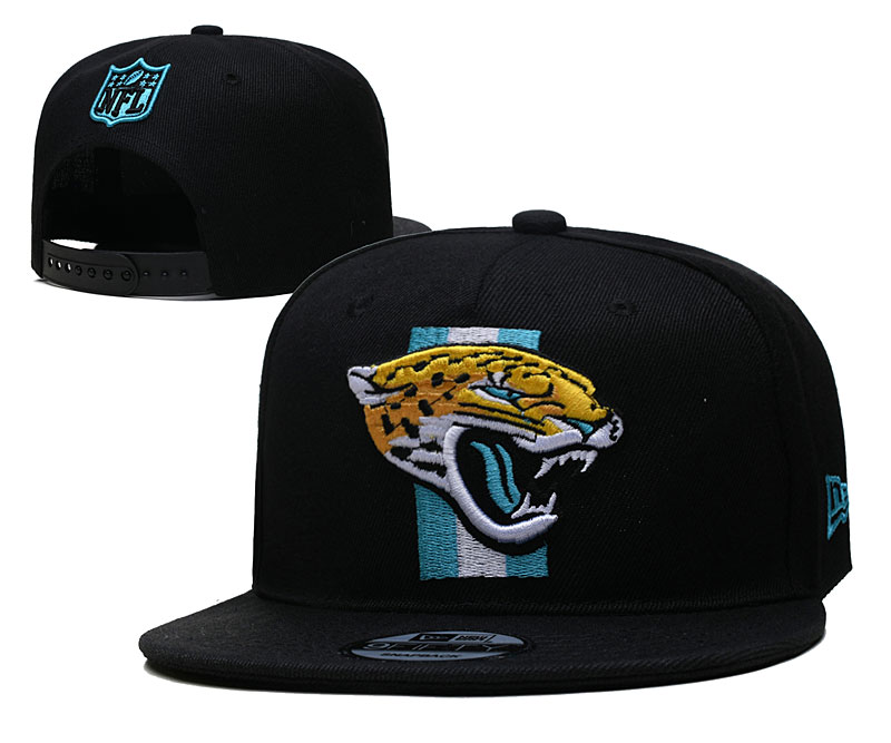 Jaguars Black Snapback Hat --YD