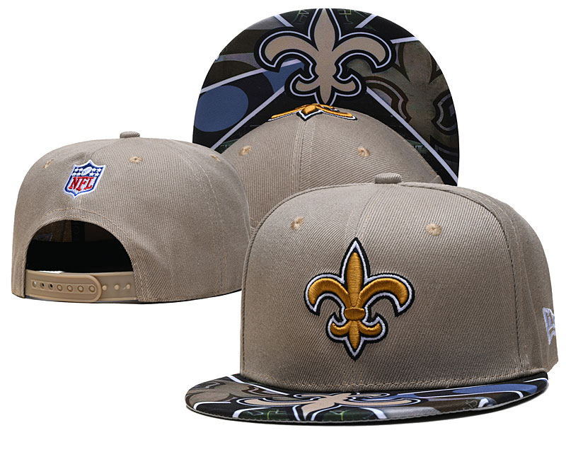 Saints Team logo Snapback Hat--LH Saints Team logo Snapback Hat--LH